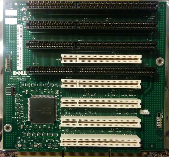 0524d riser with 5 PCI and 4 ISA slots