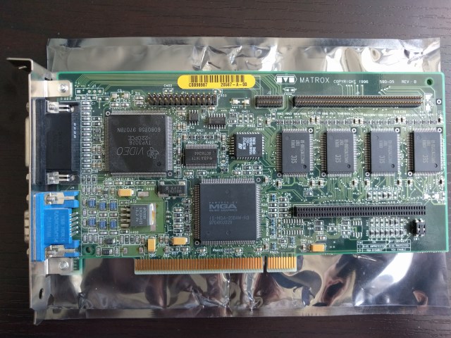 Matrox Millennium front side